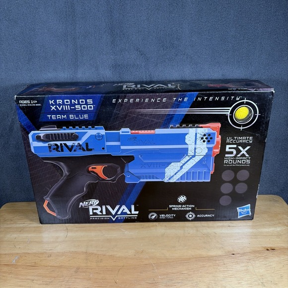 Nerf Other - NERF Rival Kronos XVIII-500, Blue Blaster With 5x High-impact Rounds